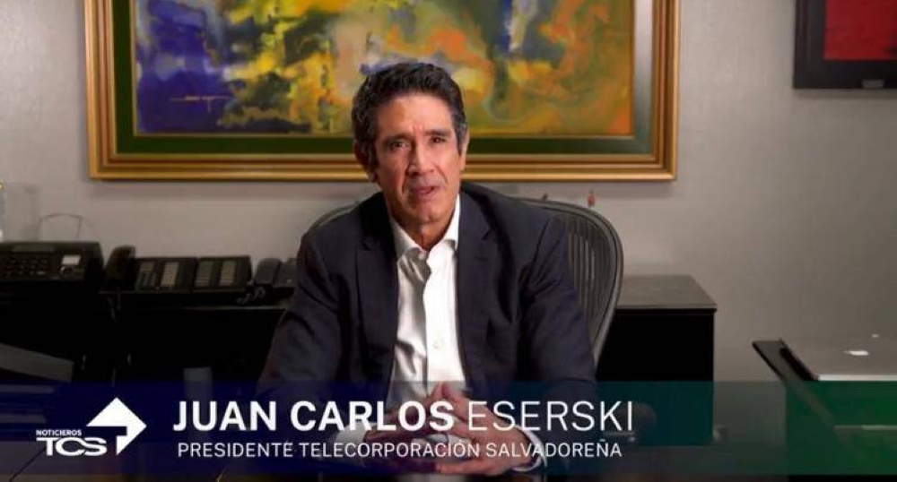 Don Juan Carlos Eserski compartió su mensaje con los fieles televidentes de TCS.