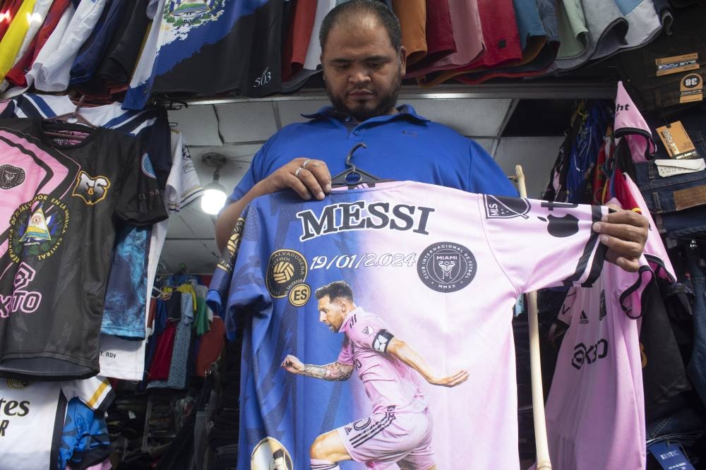 Conoce la camiseta de Messi dedicada al amistoso El Salvador vs Inter Miami  - Noticias de El Salvador