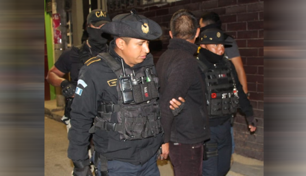 La PNC de Guatemela registra la captura de seis pandilleros salvadoreños durante los primeros 16 días de enero de 2024. Cortesía.
