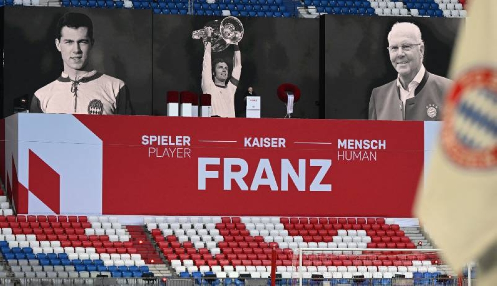 Bayern Múnich Rindió El último Homenaje A Beckenbauer En El Allianz ...