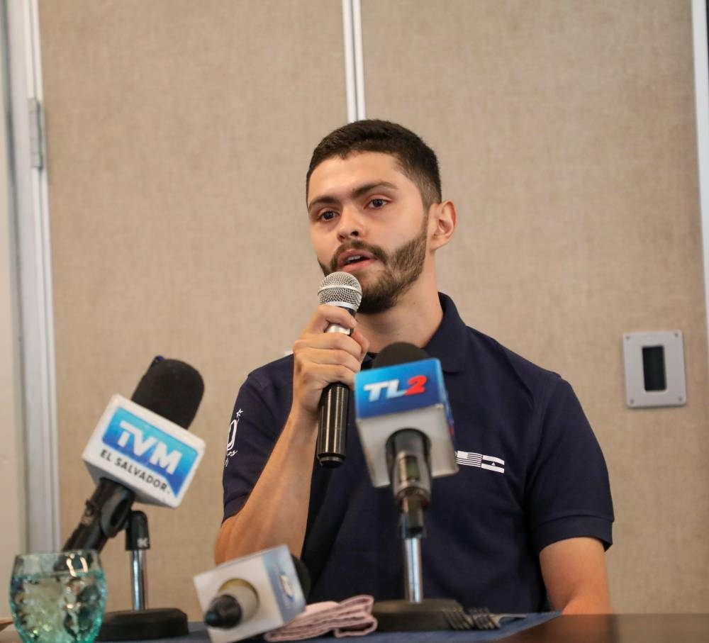 Carlos participó ayer en la conferencia por el décimo aniversario de las becas SASP, que lo llevó a Estados Unidos. Cortesía. 