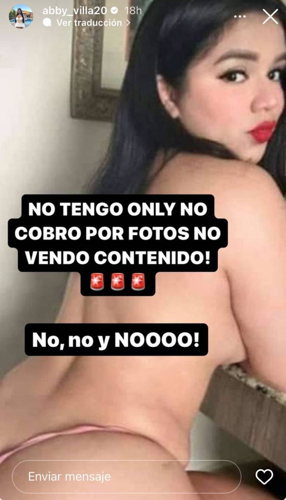 Abigaíl Mancía hace aclaración sobre su presunto OnlyFans - Diario El Mundo