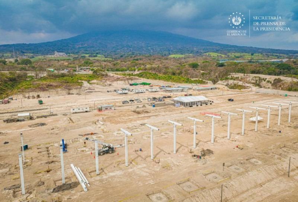 Vista de la zona donde se construirá la nueva planta de Bimbo, que abastecerá el mercado salvadoreño y centroamericano. /Secretaría de Prensa