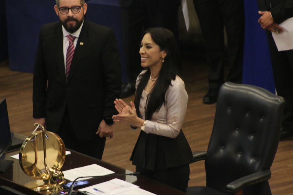 Suecy Callejas, primera vicepresidenta de la Asamblea Legislativa. / Lisbeth Ayala.