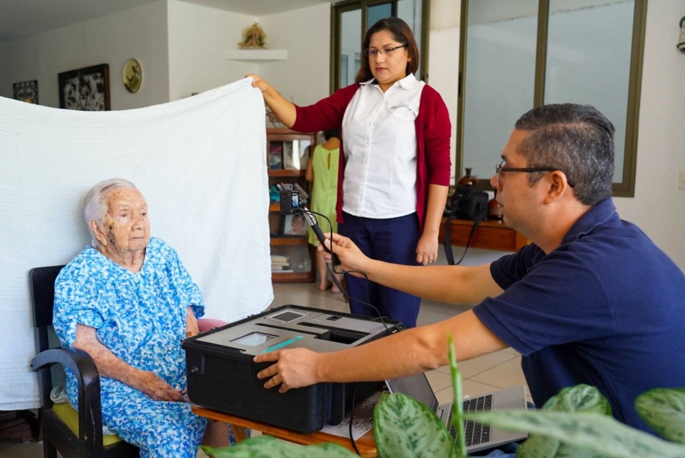 La fotografía fue tomada por personal que llegó a su vivienda. / RNPN.