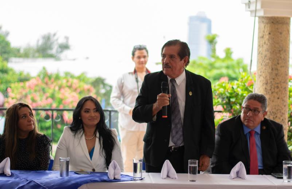 Ramón Narciso Granados Zelaya, inscrito para elección de candidatos magistrados de CSJ. / Juan Martínez.