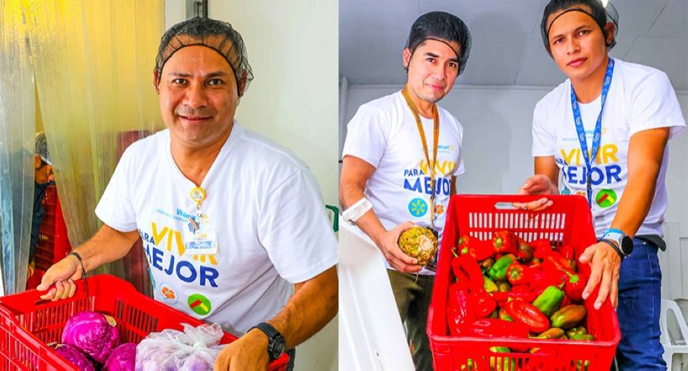 Walmart es uno de los principales donantes del Banco de Alimentos de El Salvador. Cortesía 