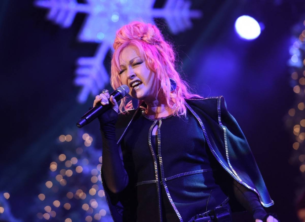 La sensacional artista en el Hollywood Christmas Parade, en Hollywood Boulevard, en 2016. / AFP