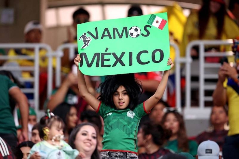 La afición mexicana se quedó una vez más frustrada./AFP