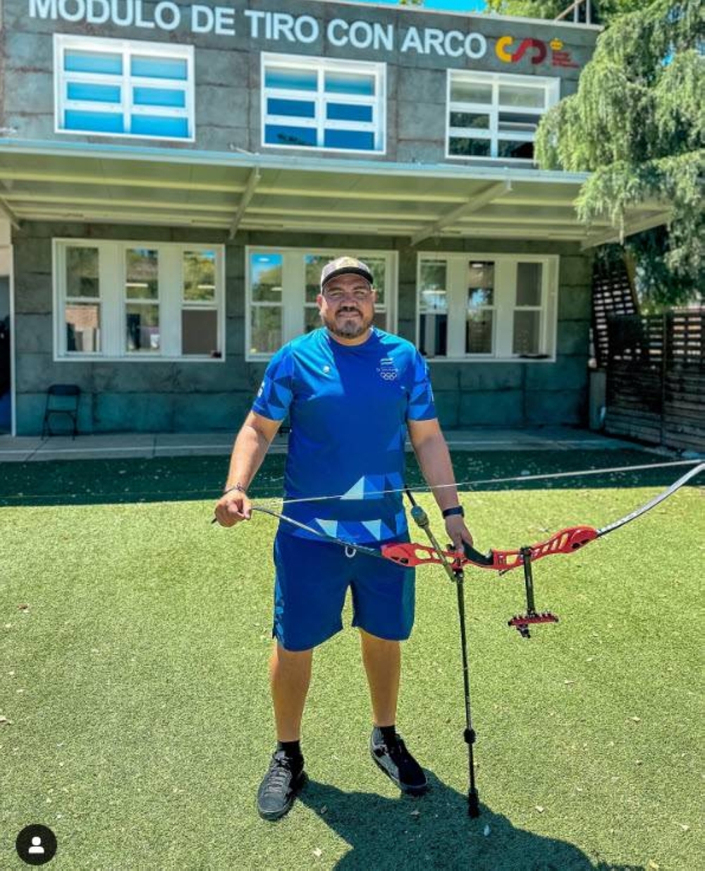 Óscar Ticas se entrena en Madrid. 