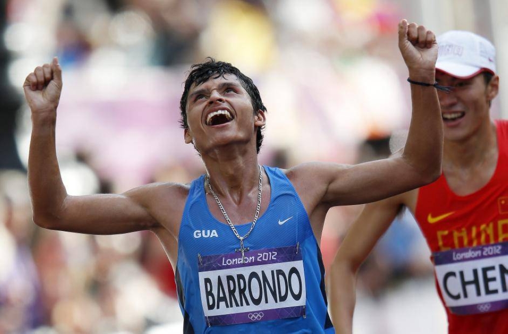 Erick Barrondo, de Guatemala, logró la gloria en Londres 2012. 