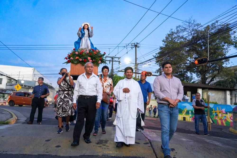 Las fiestas se celebran en honor a la Virgen de la Asunción. / Prensa San Salvador Centro.