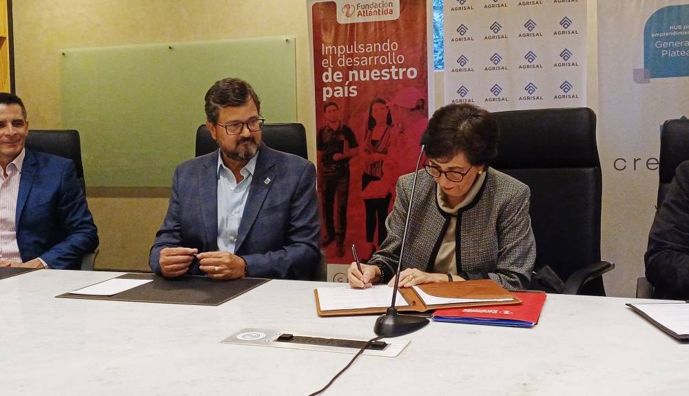 Fundación Atlántida y Agrisal prevén beneficiar a más de 50 personas. /Jaqueline Villedan,image_description: