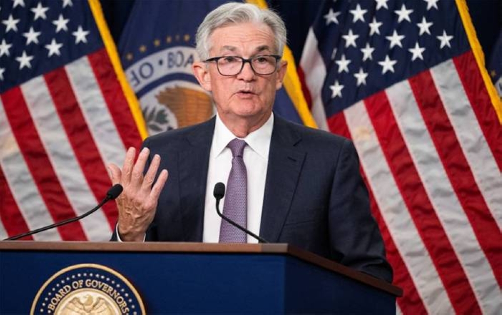 Jerome Powell, presidente de la Fed. /AFP,image_description: