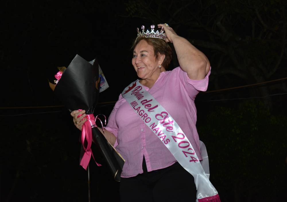 Milagro Navas fue coronada como La Reina del Este el 3 de marzo. / Lisbeth Ayala.,image_description: