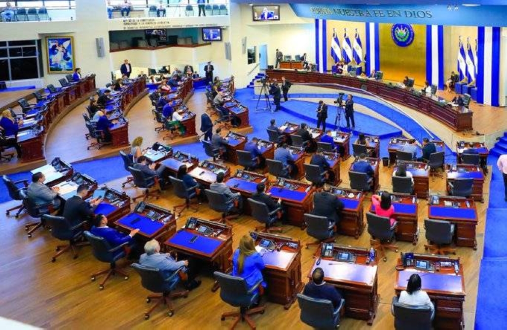 La Asamblea Legislativa tiene 60 diputados desde de mayo de 2024.,image_description: