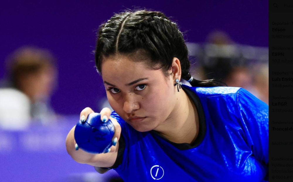 Rebeca Duarte llegó a cuartos de final en París. / INDES,image_description: