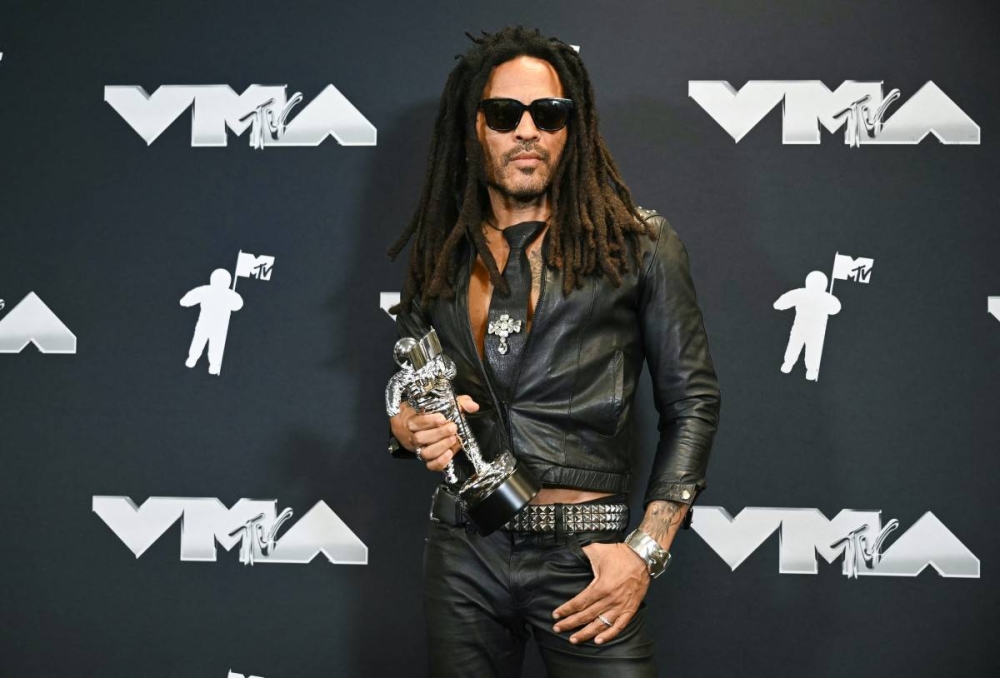 Lenny Kravitz recibió el VMA al Mejor rock por 