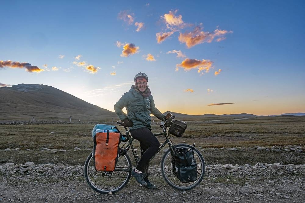 Marica van der Meer es la guía del viaje por el mundo en bicicleta, junto a Chepe Ruiz.