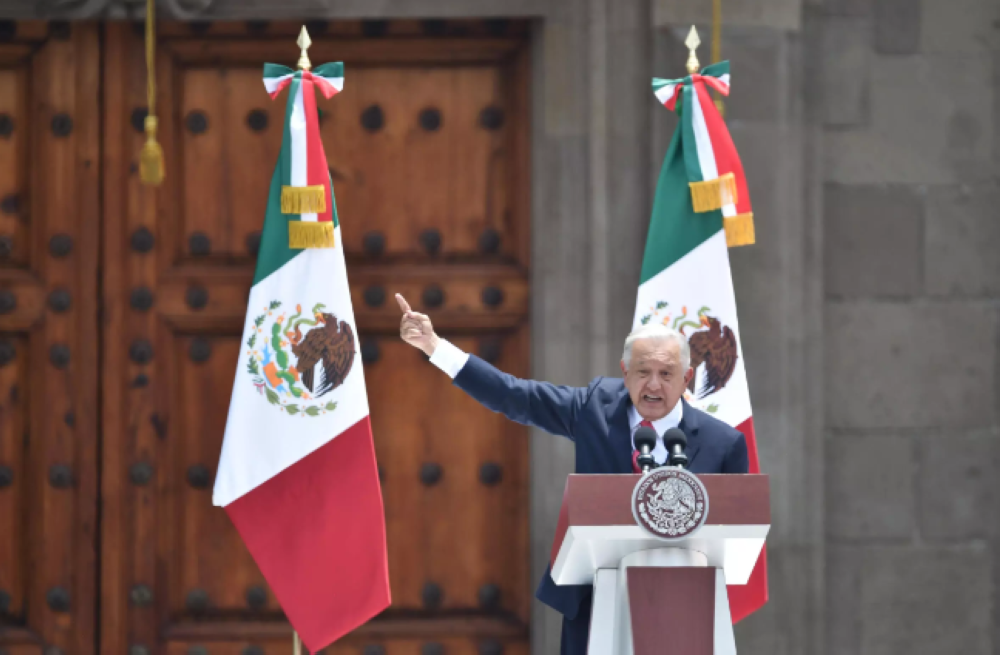 El presidente mexicano Andrés Manuel López Obrador fue el que impulsó la reforma judicial/ Foto AFP,image_description: