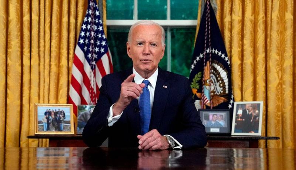 Trump declaró a Fox News que el sospechoso se creyó la retórica de Biden y Harris, y actuó en consecuencia. Su retórica está provocando que me disparen, denunció el expresidente. / AFP.n,image_description: