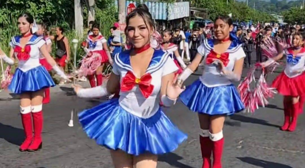 Las jovencitas salvadoreñas deslumbraron con su tributo a Sailor Moon.,image_description: