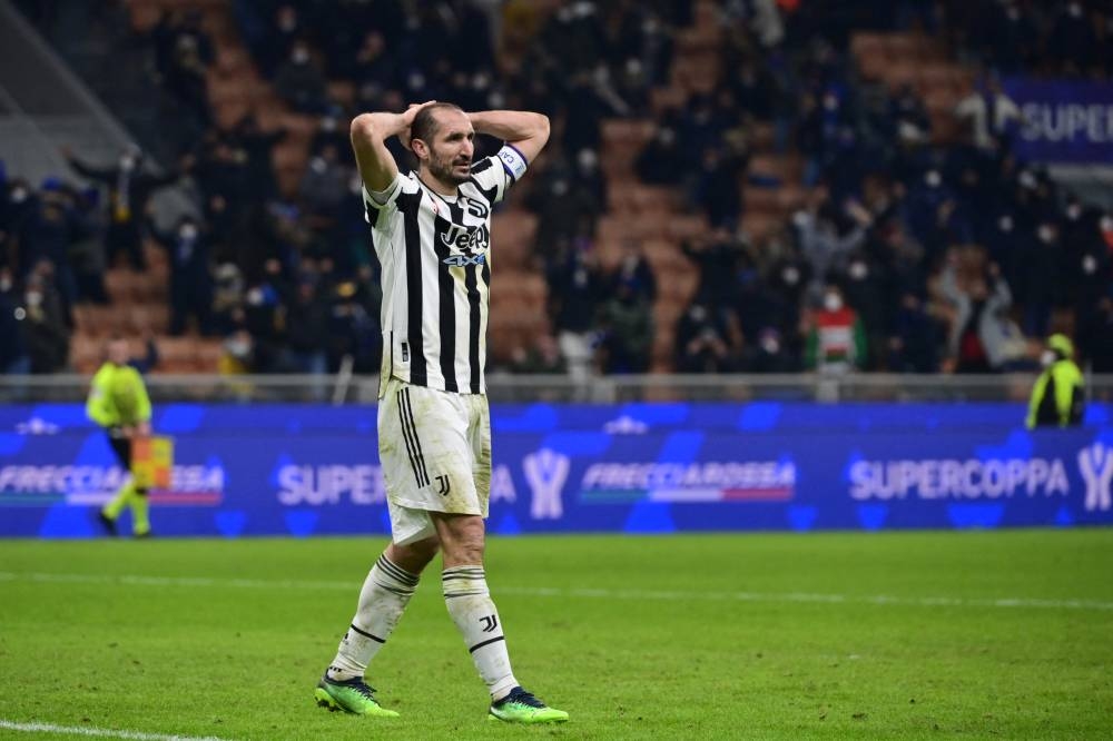 Chiellini terminó su carrera en el campeonato norteamericano, jugando una temporada y media con Los Ángeles FC. / AFP,image_description: