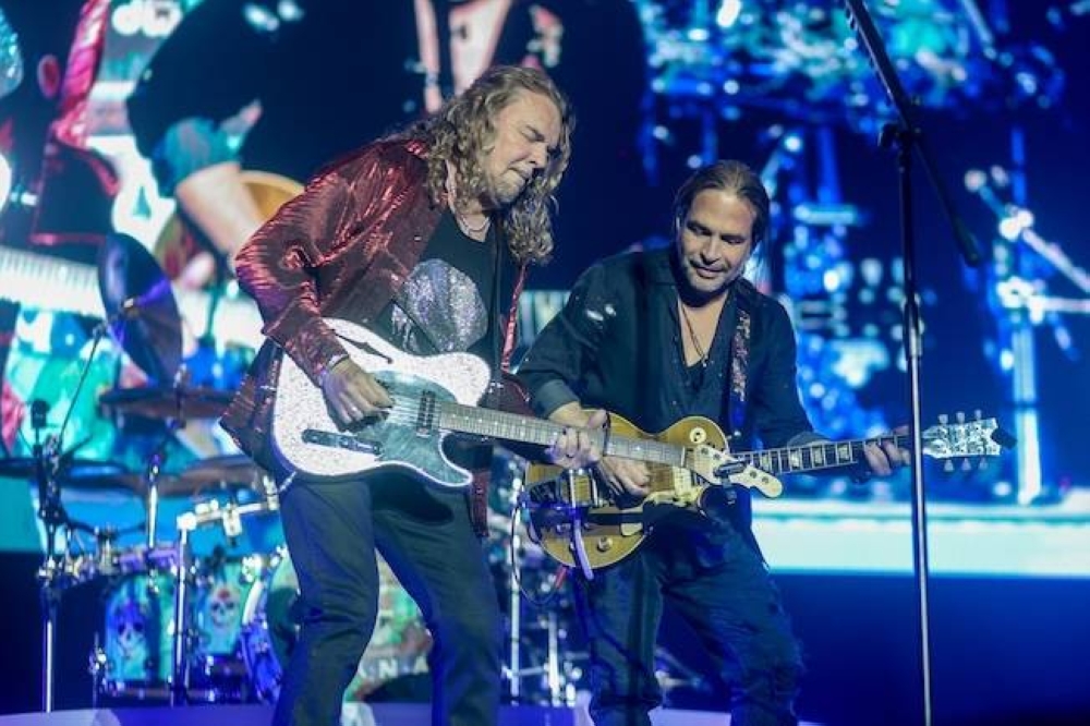 La banda Maná durante su concierto en el WiZink Center en julio de 2024, en Madrid, España./ Europa Pressn  ,image_description:Maná actúa en Madrid