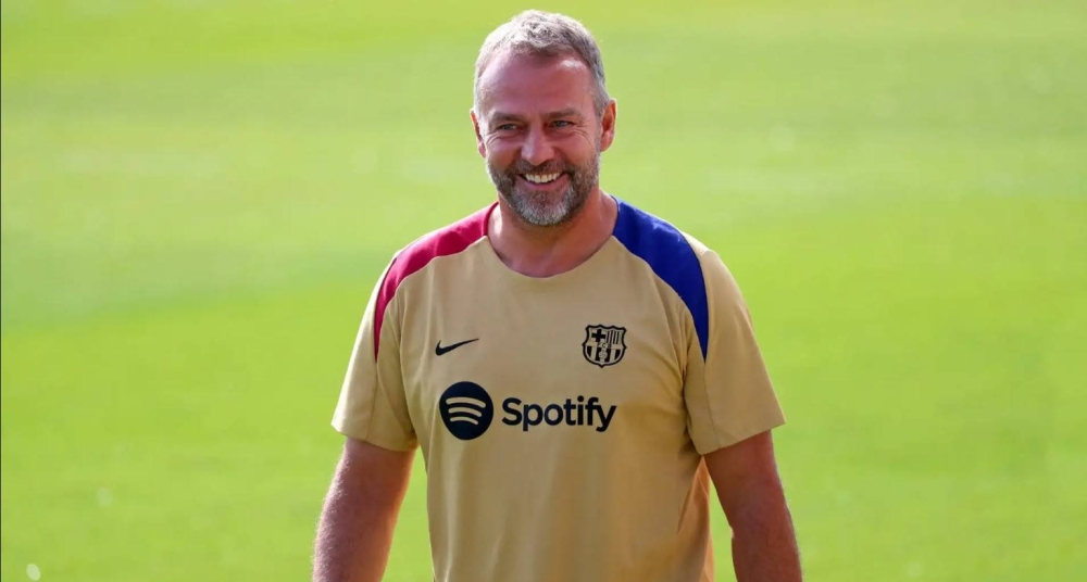 Hansi Flick, entrenador del Barcelona FC. / AFP,image_description: