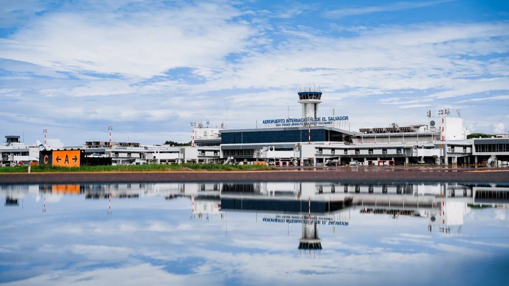 Vista del Aeropuerto Internacional de El Salvador. /CEPA,image_description: