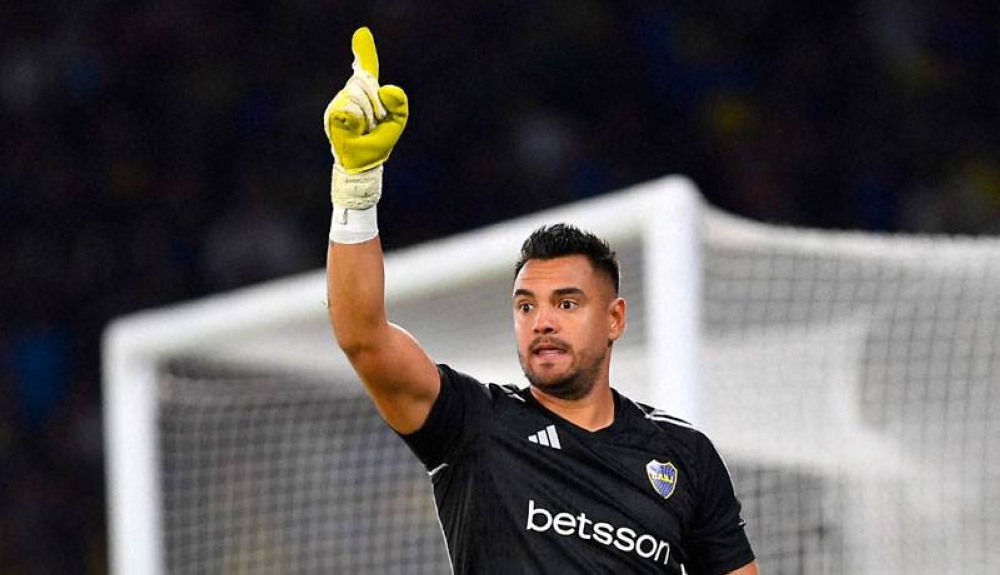 Sergio Romero, guardameta de Boca Juniors. / AFP,image_description: