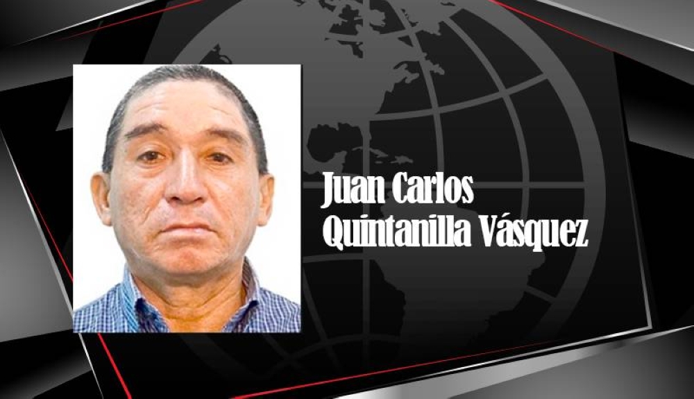 Juan Carlos Quintanilla Vásquez, condenado a 13 años de prisión/ Foto tomada de la cuenta de X de la FGR.,image_description: