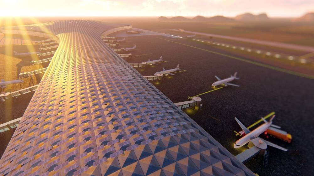 El Aeropuerto del Pacífico se construirá en La Unión. /CEPA,image_description: