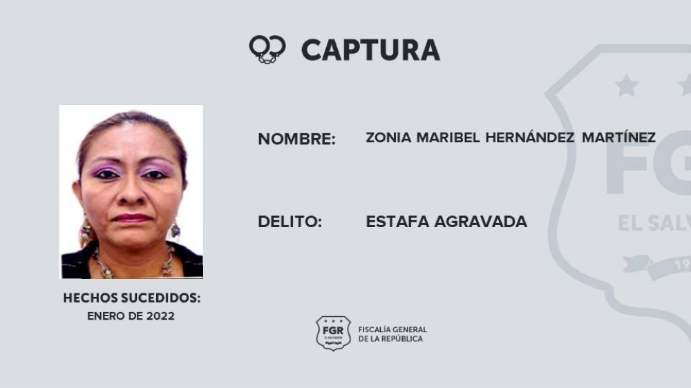 Zonia Hernández Martínez habría cometido el delito de estafa. ,image_description: