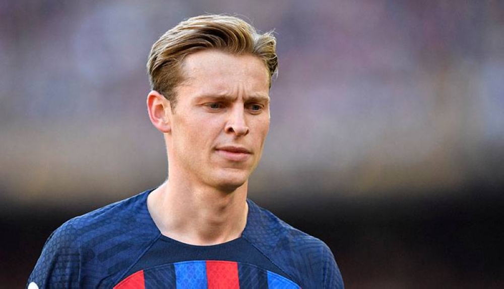 Frenkie de Jong se lesionó el 22 de abril durante el clásico ante el Real Madrid. / AFP ,image_description: