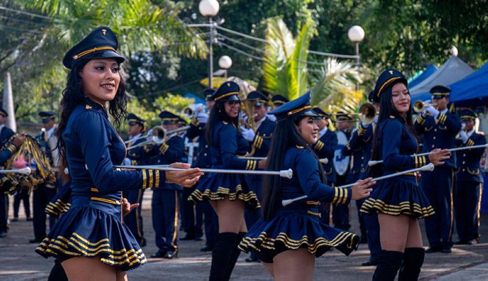 Bandas de Paz se presentaron durante el festival. / Dirección de Integración