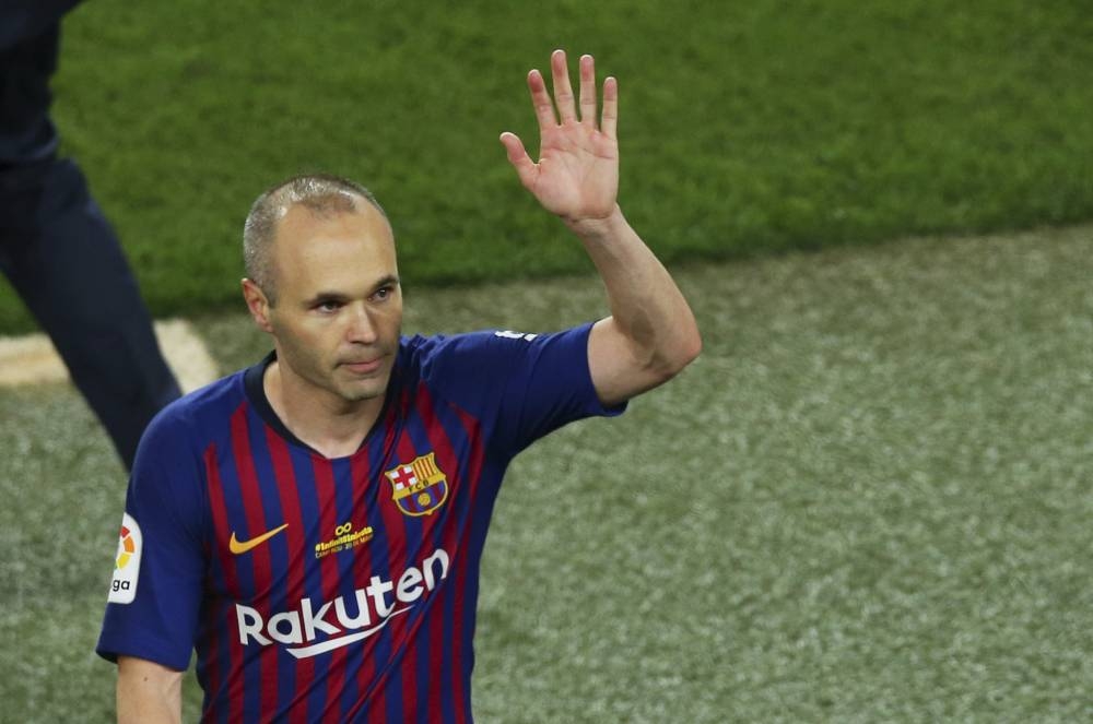 Andrés Iniesta en sus tiempos del Barcelona, donde brilló como nunca. ,image_description: