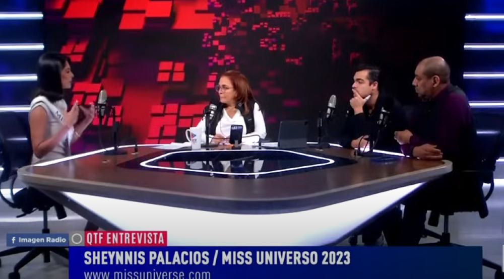 La nicaragu00fcense dejó en shock a sus entrevistadores en CDMX, donde se presentó a promover el próximo evento Miss Universo 2024.,image_description: