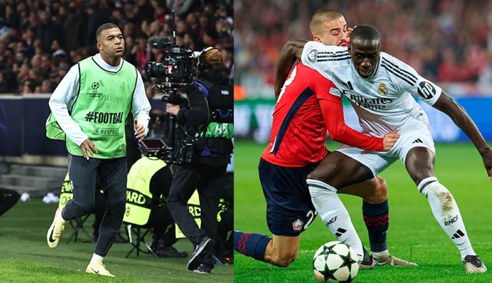 Kylian Mbappé y Ferland Mendy estarán fuera de la Liga de las Naciones. /AFP.,image_description: