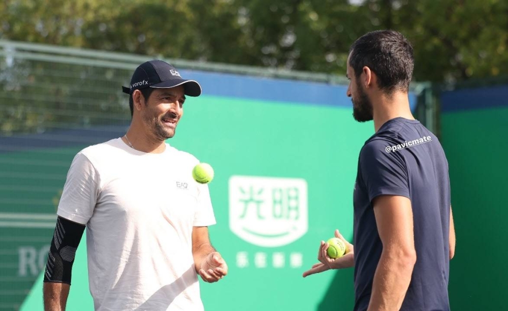 Chelo Arevalo y Pavic en Shanghai / IG Marcelo Arévalo,image_description: