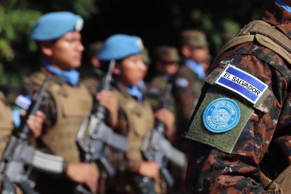 El Salvador tiene experiencias en misiones de paz de Naciones Unidas.,image_description: