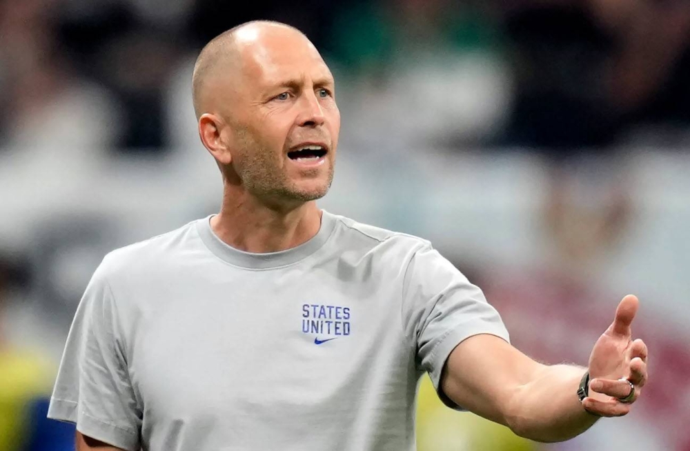 Gregg Berhalter, en los tiempos que dirigía la selección de Estados Unidos. ,image_description: