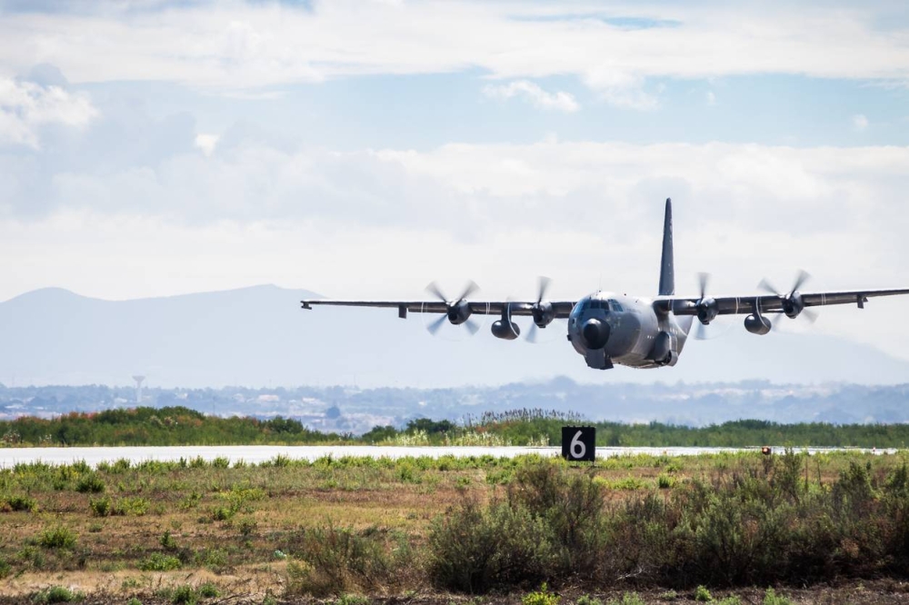 Imagen ilustrativa de un avión C130.,image_description: