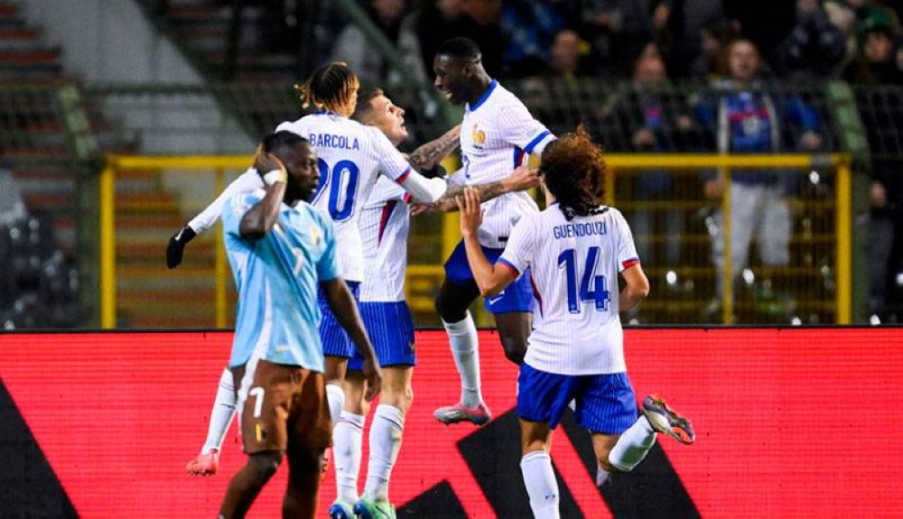 Con la victoria, los galos se colocan cinco puntos por encima de Bélgica. / AFP,image_description: