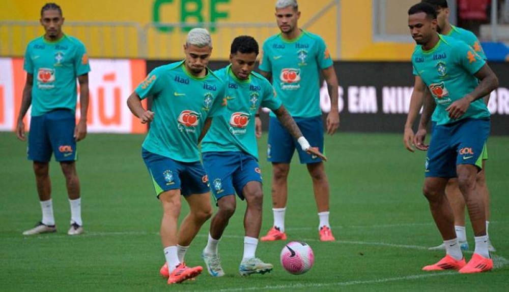 La selección brasileña sigue bajo la lupa de la crítica por su juego. / AFP,image_description: