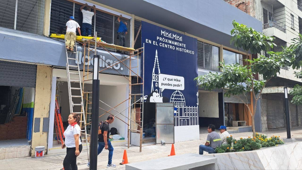 Junto a la Biblioteca Nacional estará el local de Mike Mike en el Centro Histórico. / Iliana Cornejo ,image_description: