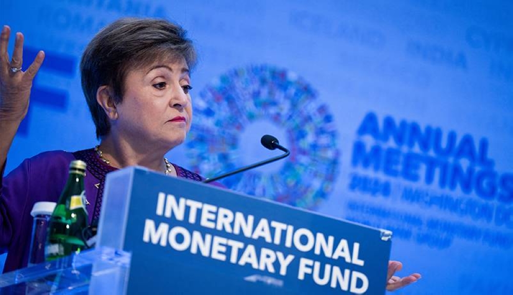 Kristalina Georgieva, directora del FMI. /AFP,image_description: