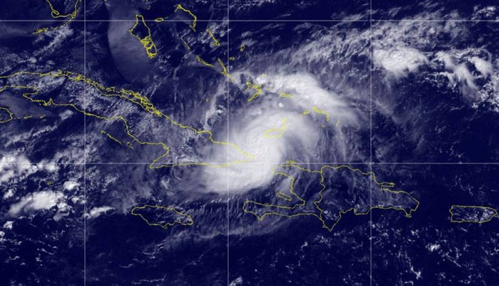 Imagen del huracán Oscar en su llegada a la costa de Cuba. / NOAA,image_description: