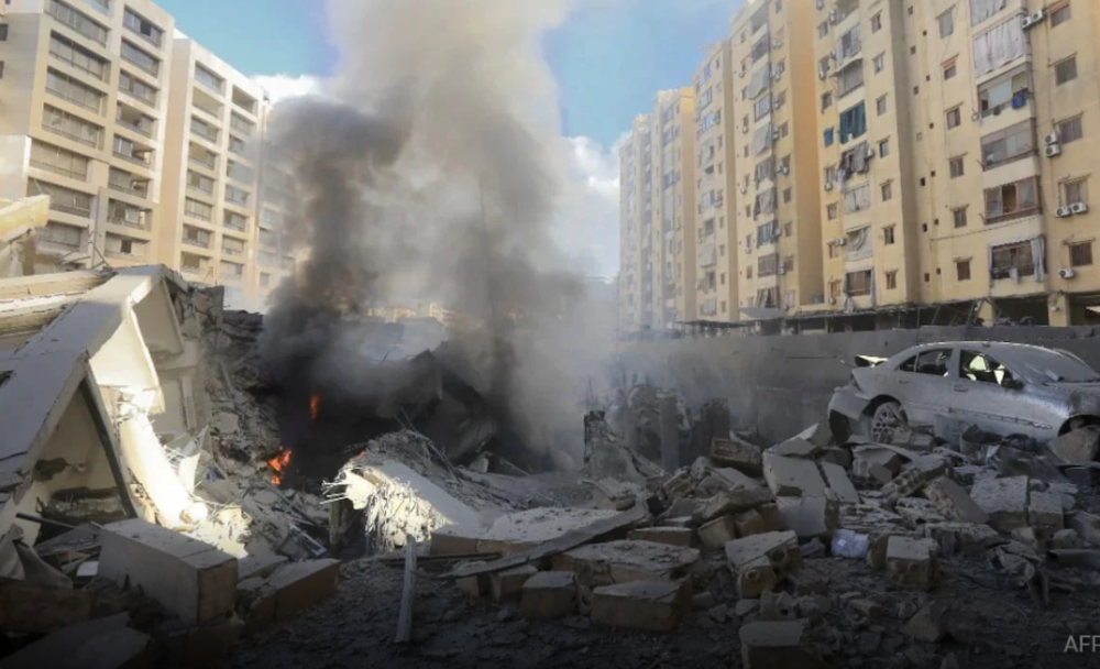 El silencio y escombros reina en el sur de Beirut/ Foto AFP.,image_description: