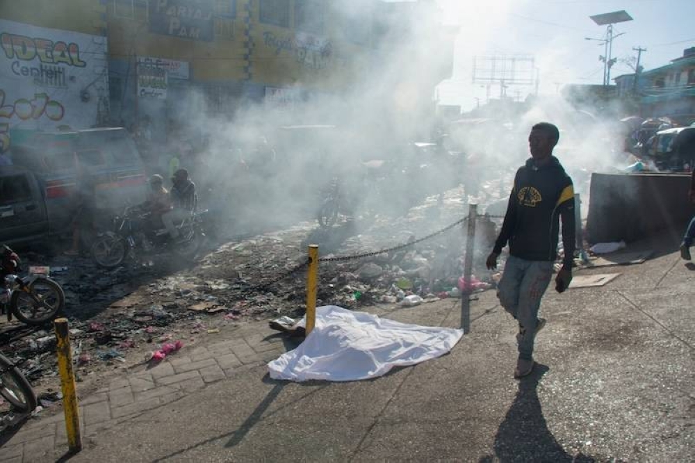 Las pandillas han concentrado sus ataques en la capital de Haití, Puerto Príncipe. / AFP,image_description: